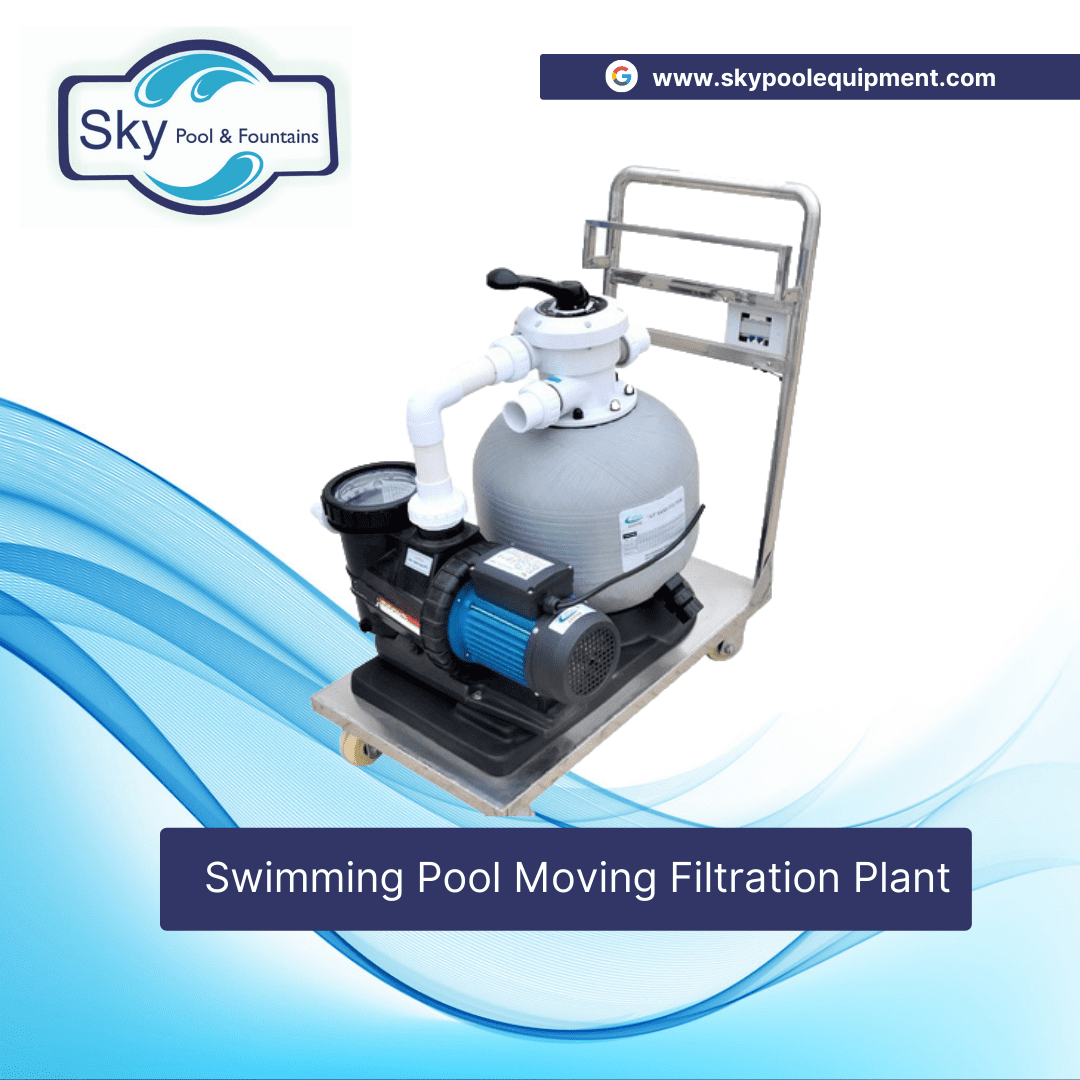 Swimming Pool Moving Filtration Plant Manufacturer provides Swimming Pool Moving Filtration Plant