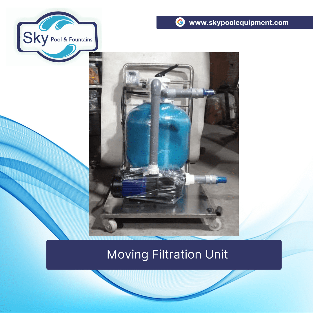 Swimming Pool Moving Filtration Plant Manufacturer provides Moving Filtration Unit