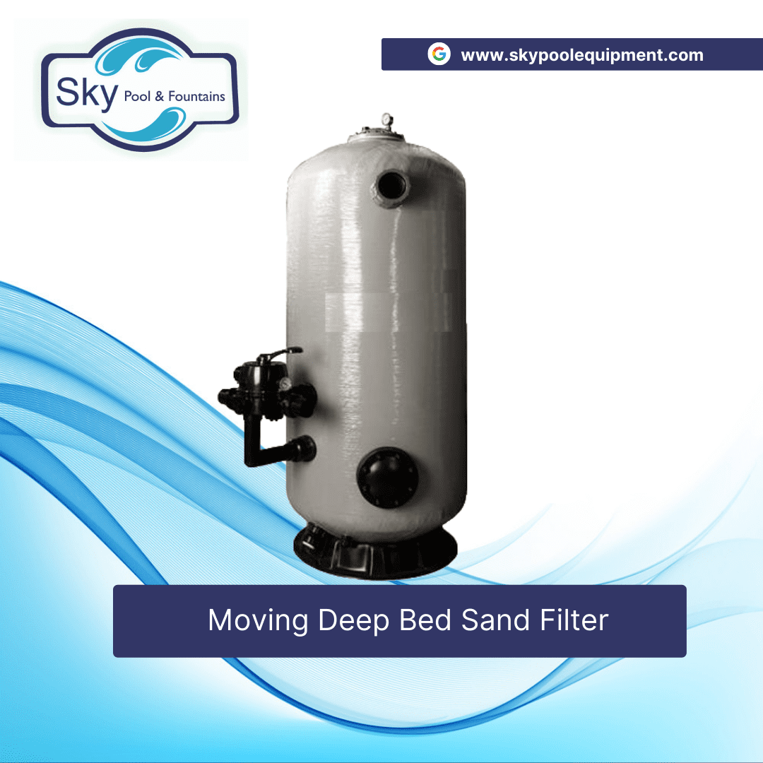 Swimming Pool Moving Filtration Plant Manufacturer provides Moving Deep Bed Sand Filter