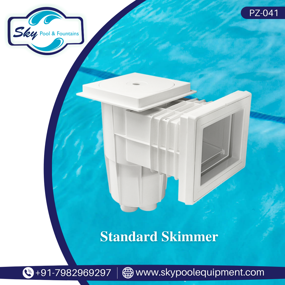 swimming pool fittings namely wide mouth skimmer